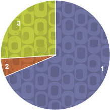 Gill Foundation 2007 total Grants Pie Chart